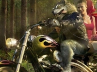 VIC DANA: Vuk vozio motor kroz šumu, a kad naiđe na Crvenkapicu, urnebes…