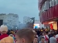 NAVIJAČI 'CRVENE ZVEZDE' POTUKLI SE SA SRBIJANSKOM POLICIJOM: Ispred sjeverne tribine stadiona...