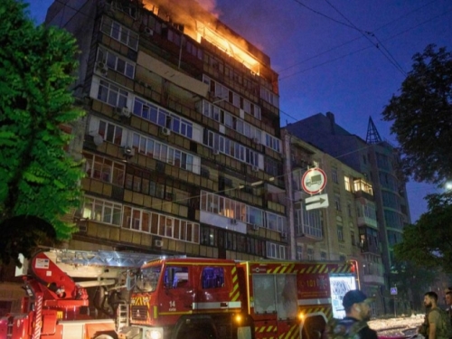 BESANA NOĆ U KIJEVU: Novi masovni napad Rusije