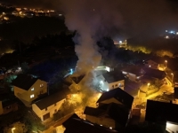 DRAMA U BH GRADU: Izbio požar u porodičnoj kući, pričinjena velika materijalna šteta