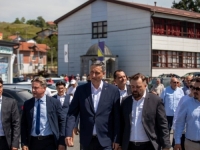 BEĆIROVIĆ U KRAJINI: Razgovarao s gradonačelnikom Cazina Nerminom Ogreševićem; 'Naš zadatak je da zajednički gradimo...' ( FOTO)