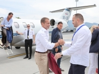 PRVI ČOVJEK UEFA-e: Aleksander Čeferin stigao u Sarajevo, dočekao ga Vico Zeljković
