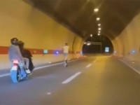 SEKUNDE DO KATASTROFE: Vozio električni romobil u tunelu u suprotnom smjeru, sve je snimljeno...
