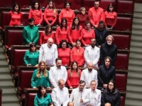 'I ŠUTJELI STE IAKO STE ZNALI': Snažna poruka iz Italije, boje Palestine na tijelima zastupnika (VIDEO)