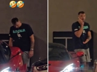 SNIMAK POSTAO VIRALAN: Dončić na utakmicu stigao u 'zvijeri' od auta, a onda se našao u problemu... (VIDEO)
