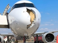 SVE SE DOBRO ZAVRŠILO: Ptica uletjela u motor i izazvala veliku štetu na avionu Iberije u Madridu (FOTO/VIDEO)