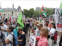 NOSILI PALESTINSKE ZASTAVE: Veliki protest u Parizu, osuđeni genocidni napadi i glad koje nameće Izrael