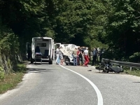 POLICIJA NA TERENU: Na magistralnom putu Foča - Gacko poginuo motociklista, saobraćaj obustavljen