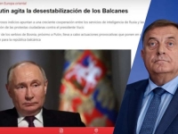 ŠPANSKI 'EL PERIODICO' SE RASPISAO: 'Dodikove prijetnje otcjepljenjem uklapaju se u širu strategiju Moskve'
