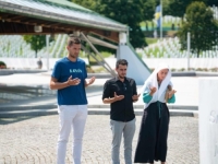 SUDBINSKI VEZAN ZA SREBRENICU: Reprezentativac BiH Emir Sulejmanović posjetio Memorijalni centar