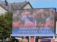 VEĆ VIĐENI PRIZORI IZ MANJEG ENTITETA: U Tesliću i Doboju bilbordi podrške Dodiku