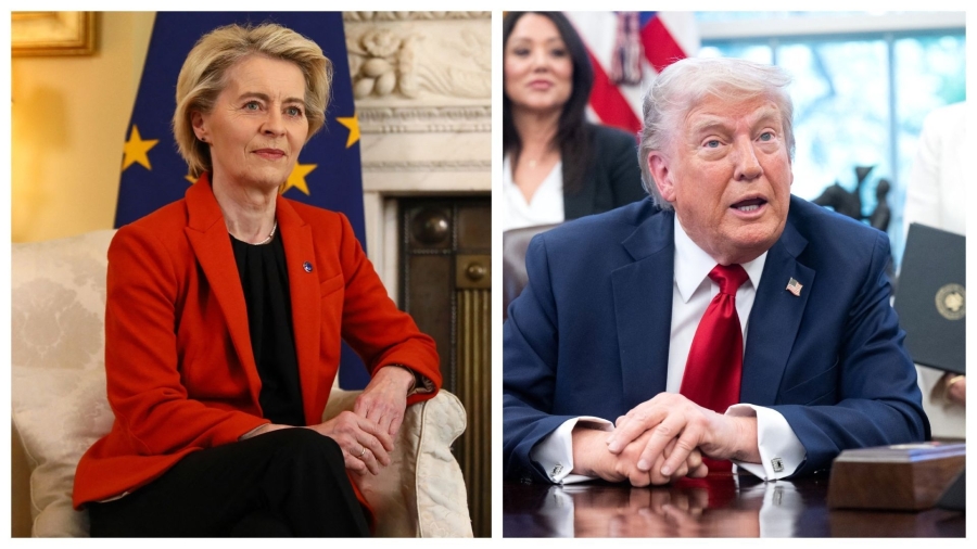 DONALD TRUMP ISMIJAO URSULU VON DER LEYEN: 'Avion ostao bez GPS-a? Barem nije koristila mobitel, to je nekad dobro'