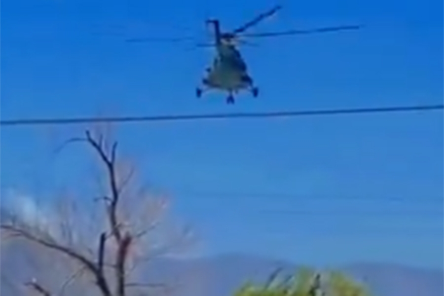 UZNEMIRUJUČE SNIMKE: Pao vojni helikopter, nema preživjelih članova posade...