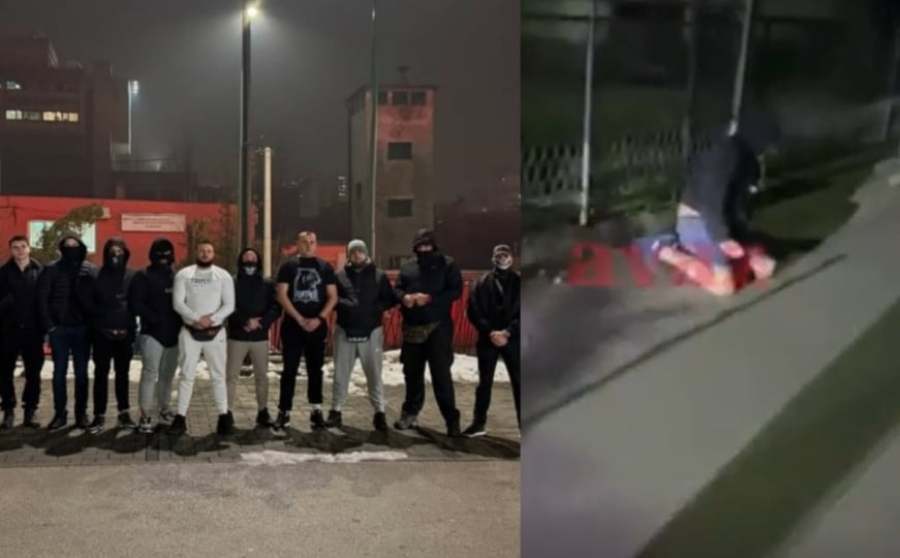OBJAVLJEN UZNEMIRIJUĆI SNIMAK: Ovako članovi grupe 'Panter' tuku nepoznatog direktora