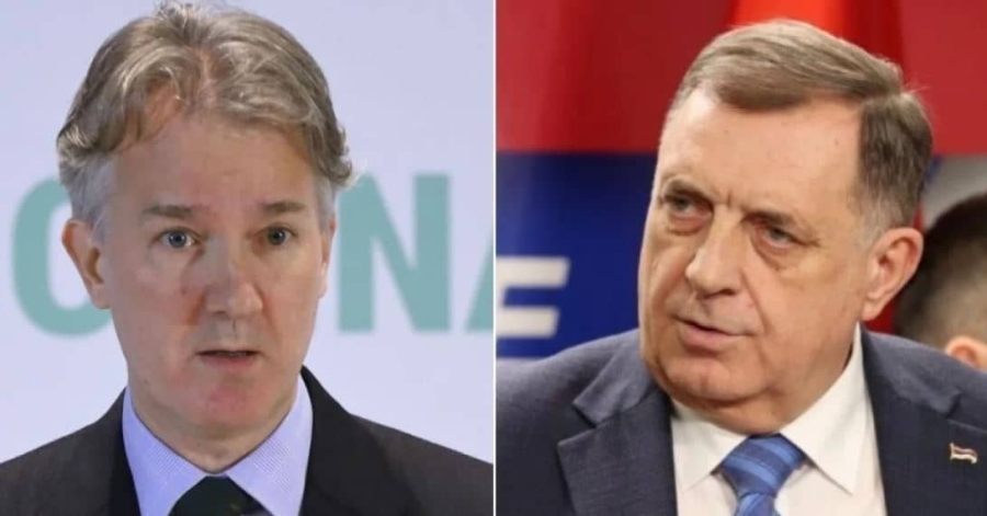 KO KOGA RUŠI?: Dodik bijesan zbog posjete britanskog ambasadora Banjaluci, a on za stolom sa njegovima