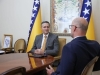 RAZGOVARALI O POLITIČKIM I SIGURNOSNIM TEMAMA: Bećirović upozorio slovačkog ambasadora na opstrukcije iz RS-a