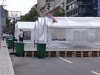 'ĆACILEND' SE PROŠIRIO: Šatori postavljeni u Takovskoj ulici pred protest ispred RTS-a