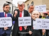 NIJE BAŠ DOBRODOŠAO: Protesti protiv Trumpa u centru Londona, veliki broj policajaca na osiguranju ovog skupa (FOTO, VIDEO)