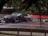 UŽAS U SRBIJI: Vatrogasci spašavali pjevača Darka Lazića i njegovu suprugu iz smrskanog automobila...