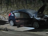UŽAS U TREBINJU: Ponovo zapaljen automobil Nebojše Vukanovića (FOTO, VIDEO)