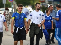 SJAJNA ATMOSFERA U ZENICI UOČI UTAKMICE PROTIV AUSTRIJE: Zmajevi će imati 12. igrača na tribinama (FOTO)