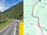KILOMETARSKE KOLONE NA MAGISTRALNOJ CESTI ZENICA-DOBOJ ZBOG SANACIJE OGRADE: Radovi će trajati danima