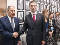 U PROLAZU: Marko Đurić i Sergej Lavrov u New Yorku, tema - Bosna i Hercegovina...
