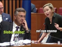 DRAMATIČNO U SABORU: Kekin napala Plenkovića zbog nepriznavanja Palestine, on joj odgovorio - 'Kada ste se zalagali za prava Hrvata u BiH?' (VIDEO)