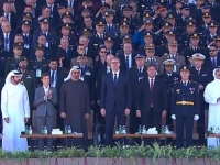 DODIK I EKIPA GURNUTI U STRANU: Na vojnoj paradi u Beogradu u prvom redu pored Vučića su arapski šeikovi (FOTO, VIDEO)
