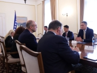 DAVOR IVO STIER I NJEGOVE KOLEGE IZ EP U SARAJEVU: Bili su na sastanku kod Denisa Bećirovića