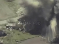 ZASTRAŠUJUĆE SNIMKE S LICA MJESTA: Ruski agresori ginu kao muhe, snimljen direktan pogodak francuskom bombom...