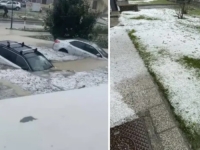 HAOTIČNO STANJE: Strašno nevrijeme pogodilo Sloveniju, Novo Mesto pod vodom (FOTO)
