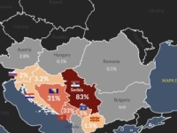 KRUŽI KARTA HRVATSKE I SRBIJE KOJA IZAZIVA BIJES PO CIJELOJ REGIJI: 'Oni ne žele priznati'