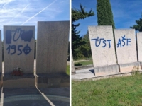 VANDALSKI ČIN: Partizanski spomenik u Hrvatskoj išaran ustaškim simbolima