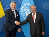 UŽIVO, IZ NEW YORKA: Željko Komšić s generalnim sekretarom Ujedinjenih nacija Antoniom Guterresom, pozvao ga je...