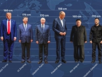 JABLANI MEĐU POLITIČARIMA: Od Vučića je viši samo jedan, a Putin je među najnižima