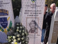 HEROINA SA ŽUČI: U Sarajevu obilježena tužna godišnjica pogibije Fadile Odžaković Žute