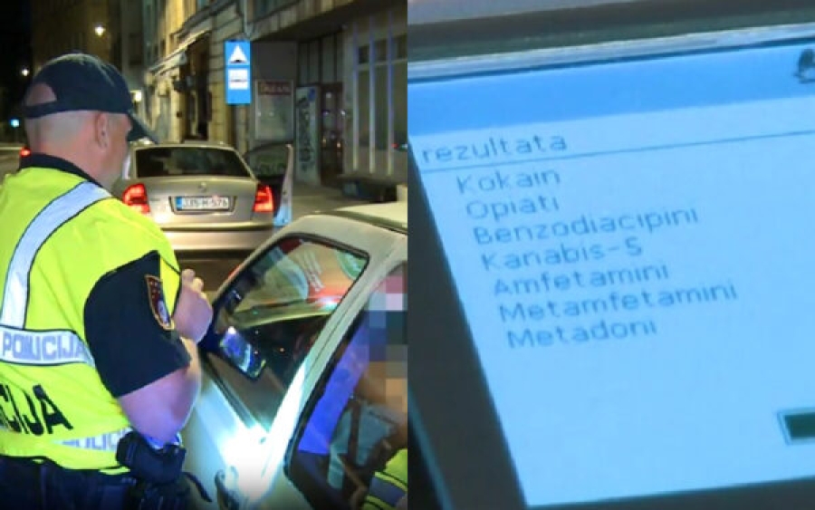 ŠOKANTNA STATISTIKA MUP-a KS: Od 795 kontrolisanih, samo 24 pristala na test za droge