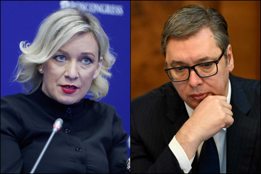 ZAHAROVA ZALEDILA VUČIĆA: 'Nećemo se odreći svojih interesa u Srbiji!'