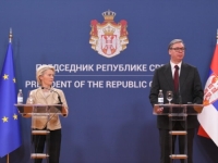 URSULA VON DER LEYEN NAKON SASTANAK SA VUČIĆEM PORUČILA: 'Slobodna, a ne represija, diplomatija umjesto agresije'