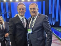 DODIK I SZIJJARTO U MINSKU: 'RS i Mađarska dijele zajedničku viziju - pravo svakog naroda da...'