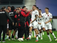 PIKSIJEVI 'ORLOVI' PONIŽENI U LESKOVCU: Albanija rutinski savladala Srbiju, utakmicu obilježile i jezive poruke sa tribina... (VIDEO)