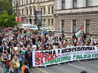 INFO IZ MUP-a KANTONA SARAJEVO: Poznat broj učesnika na protestima za Palestinu u Sarajevu