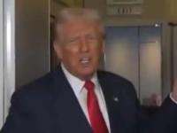 DRAMA VISOKO IZNAD ZEMLJE: Trumpov avion upao u turbulencije (VIDEO)