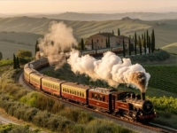 POVRATAK U LJEPŠA, ROMANTIČNIJA VREMENA: Italija ima novu turističku atrakciju - putovanje kroz Toscanu vozom iz '70ih godina (VIDEO)