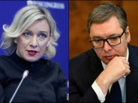 ZAHAROVA ZALEDILA VUČIĆA: 'Nećemo se odreći svojih interesa u Srbiji!'