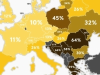 PO NEČEMU SMO MEĐU VODEĆIM U EVROPI: Pojavila se nova karta Evrope na internetu, za Bosnu piše 66 posto