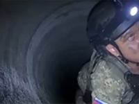 PROCURILA JEZIVA SNIMKA: Pogledajte šta se dogodilo ruskom vojniku u tunelu ispod ukrajinskog grada...