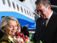 'DOBRO DOŠLI DRAGA URSULA': Vučić srdačno dočekao predjednicu Evropske komisije (FOTO) ad (FOTO)