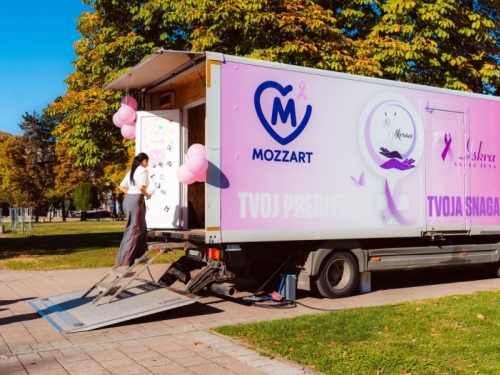 'TVOJ PREGLED, TVOJA SNAGA': Pokretna ambulanta za pregled dojke stigla u Sarajevo